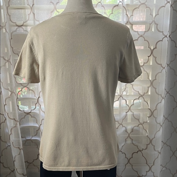 Peter Nygard 3 Piece Outfit Full Lined Skirt 2 Short Sleeve Tops Size M (10-12) - Picture 2 of 13